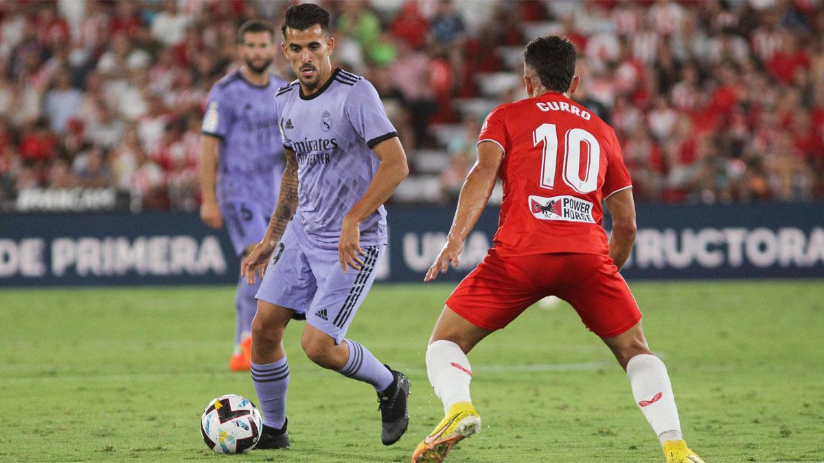 Dani Ceballos jugó el domingo en Almería y este lunes vio en directo al Betis