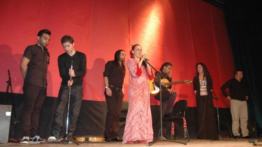Lleno total en el festival de flamenco de Fuentesaúco
