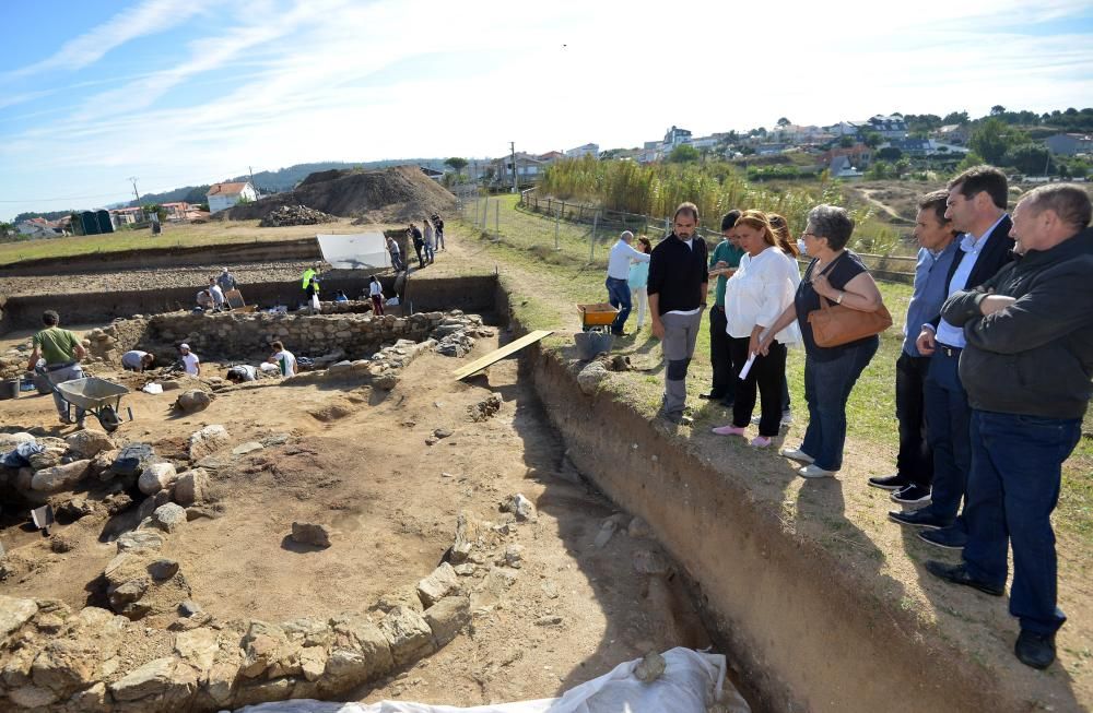 Cornelia, un esqueleto de 2.000 años en A Lanzada