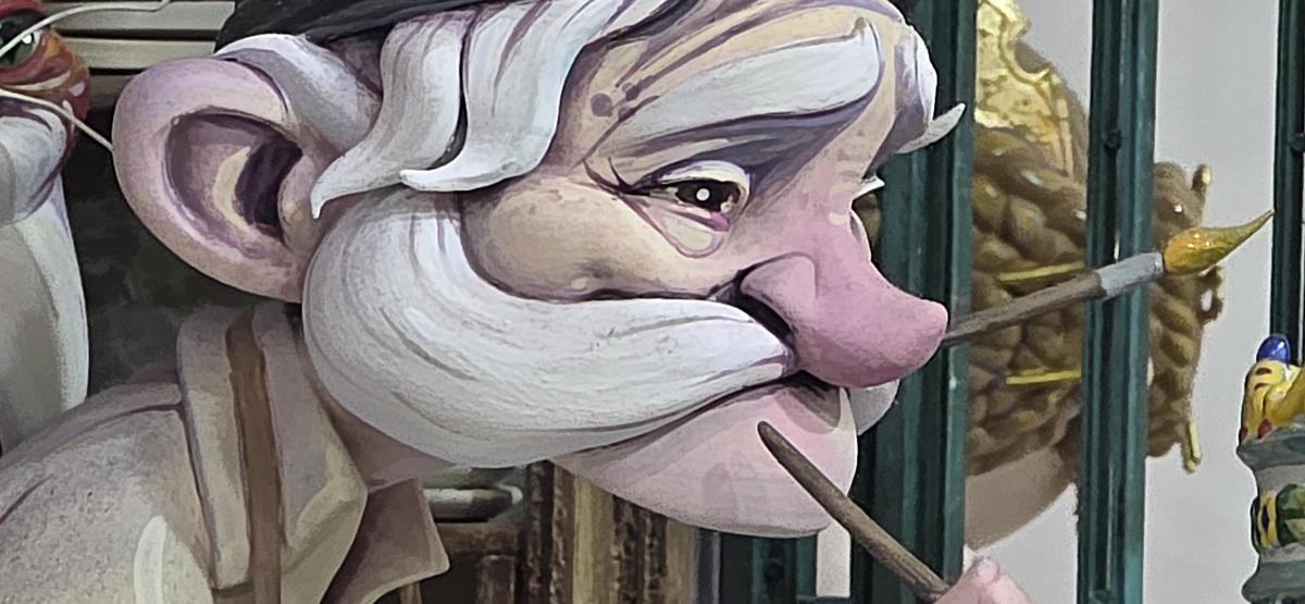 Así es el "ninot indultat" infantil de las Fallas de València 2026