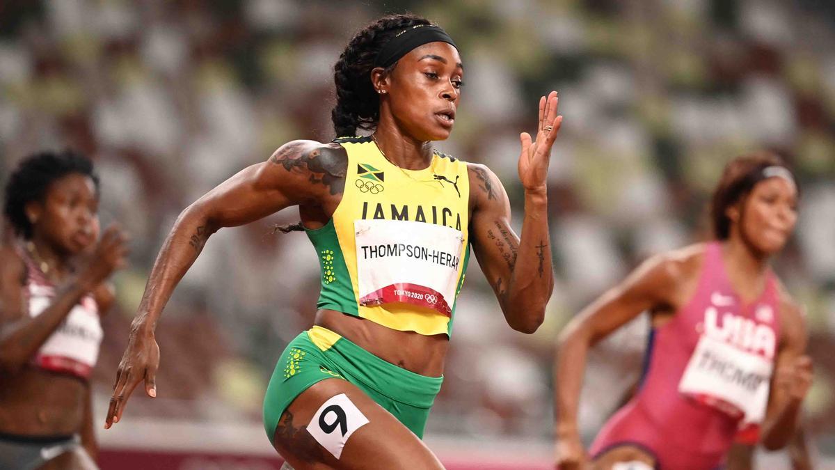 Elaine Thompson opta con fundamento al 'doblete'