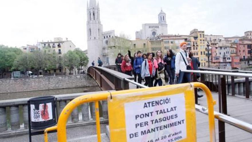 Repararan el pont de Sant Feliu