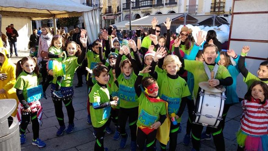 La cantera del carnaval se une a la fiesta