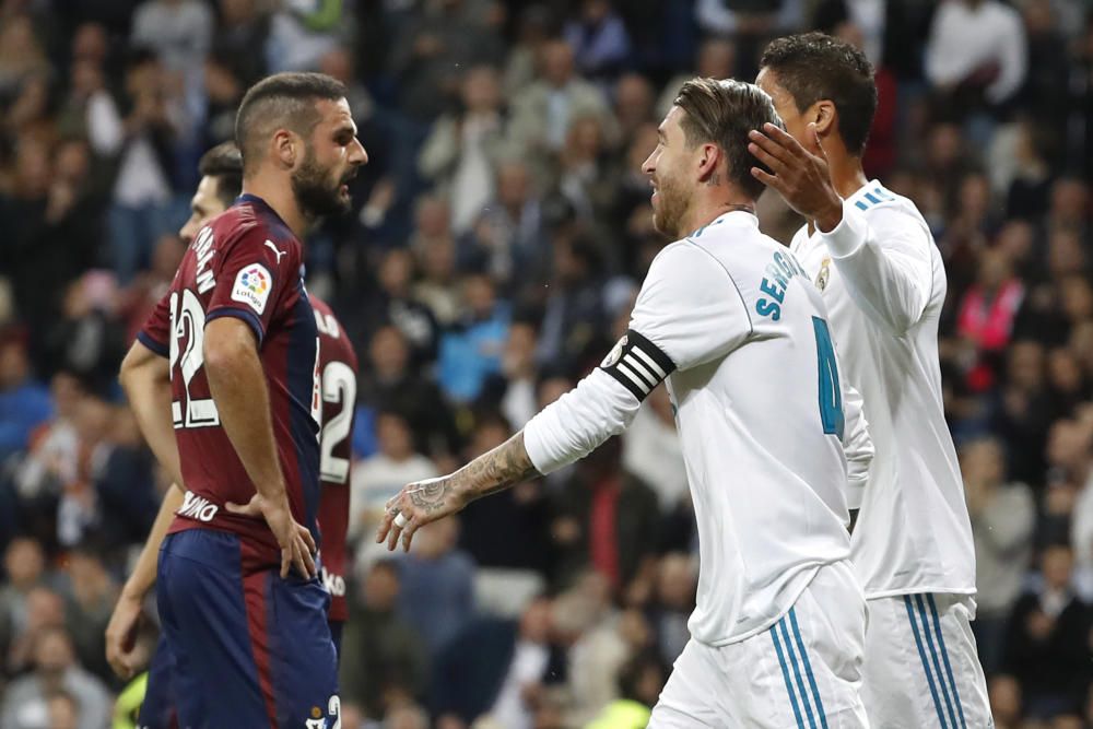 El partido Real Madrid - Eibar, en imágenes