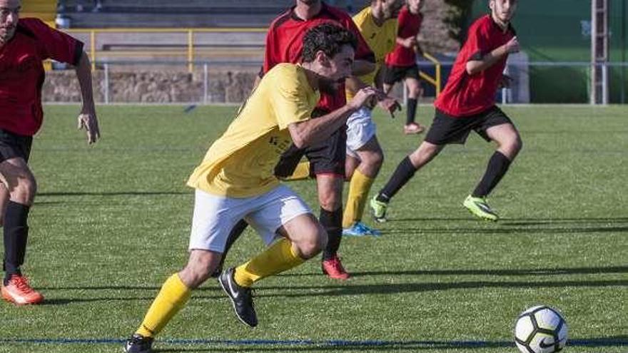 Un lance de un partido durante la temporada. // Brais Lorenzo