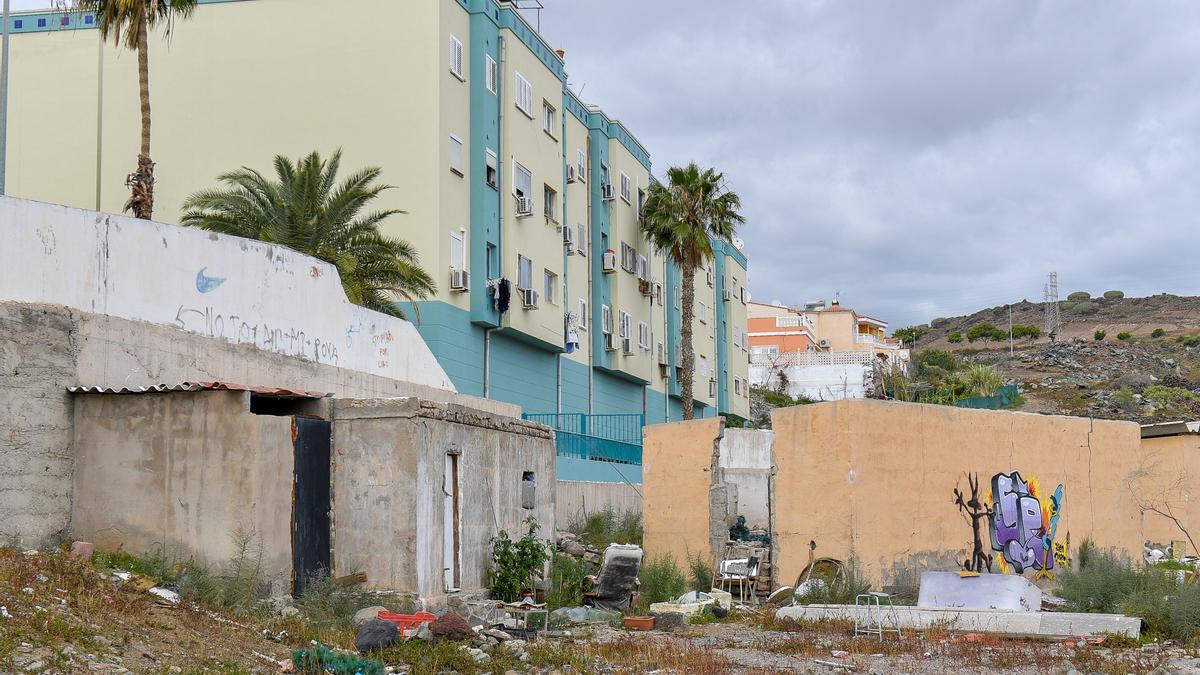 Imagen de archivo de un edificio residencial de Bellavista ubicado junto a la parcela donde está el canódromo.