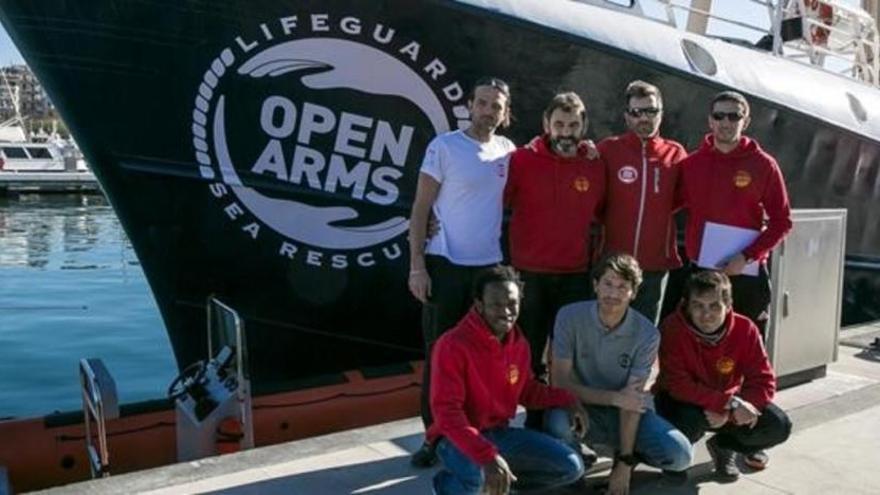 Proactiva Open Arms, lista para retomar los rescates en el Mediterráneo en pleno invierno