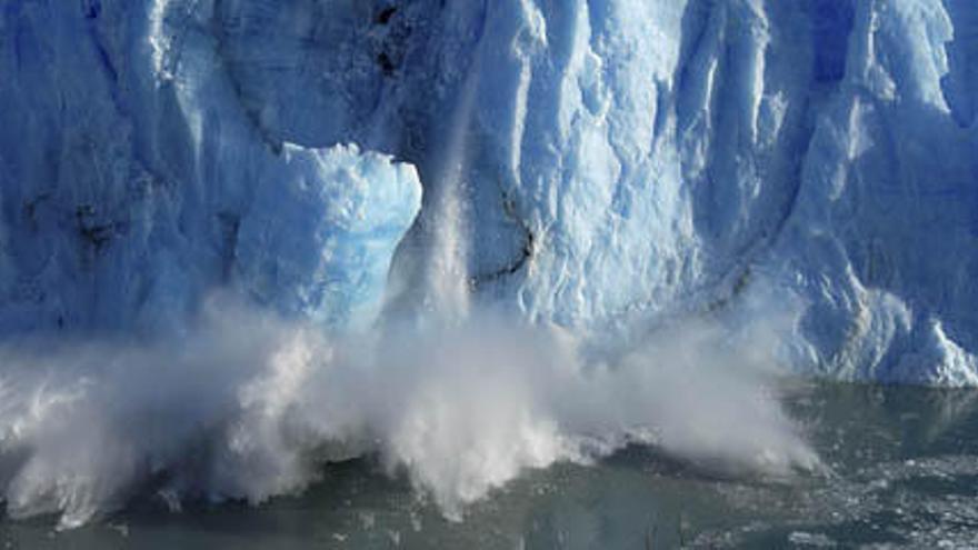 El deshielo también ha llegado al glaciar argentino Perito Moreno.