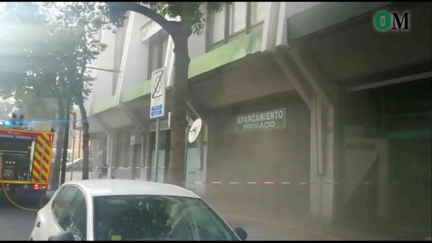 Incendio en un garaje de Compositor Lehmberg Ruiz