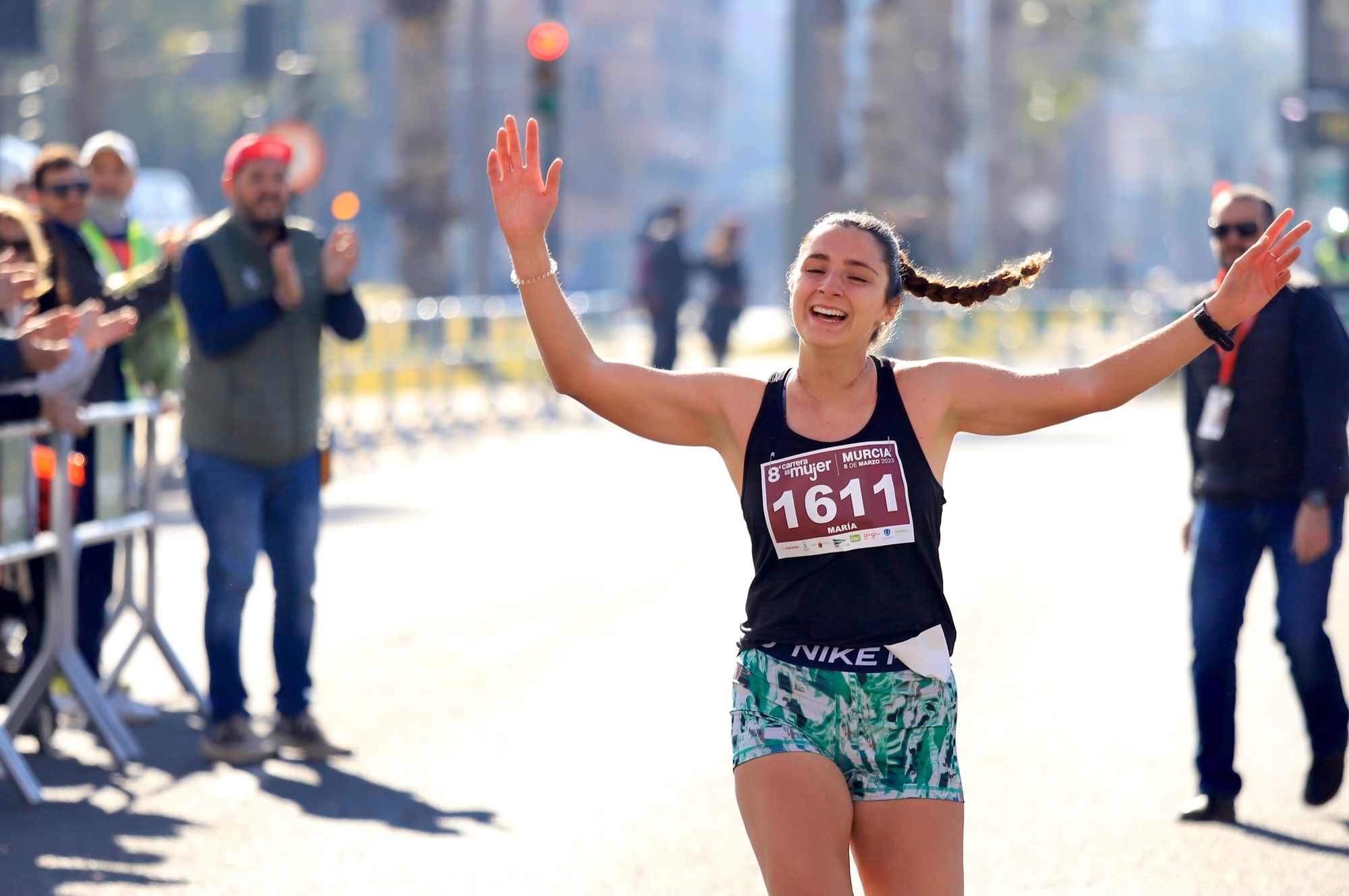 La salida y el recorrido de la Carrera de la Mujer 'inmortalizados' en imágenes