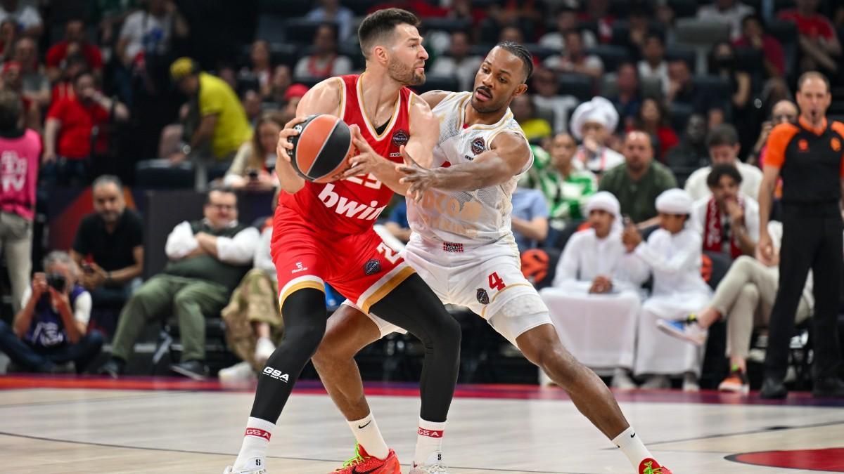 Alec Peters, en las últimas semifinales de la Euroliga ante Mónaco