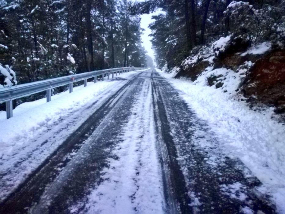 Carreteras del Rincón de Ademuz y en los Serranos