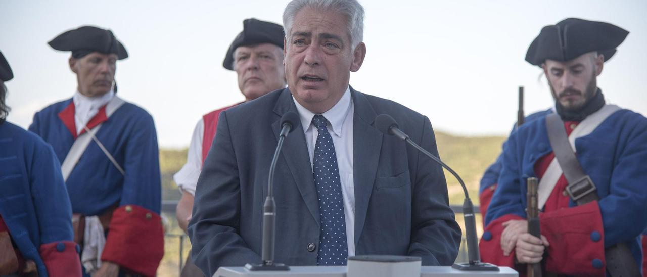 Josep Tarin Canales cuando era alcalde de Talamanca, en una fotografía de archivo de 2019.