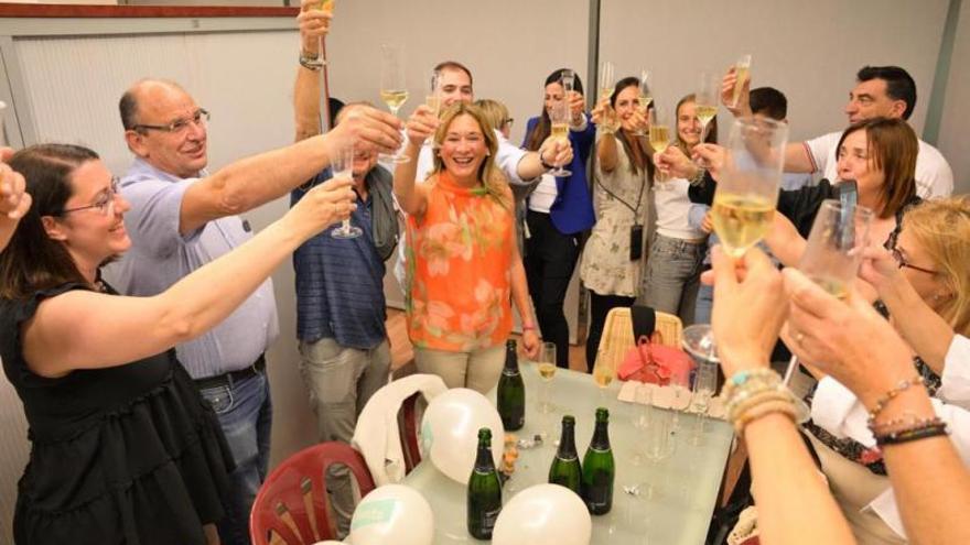 Celebració de Junts per la victòria a Puig-reig | ARXIU PARTICULAR