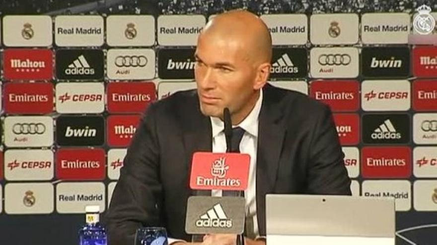 Zidane: “Estoy preparado para el reto”