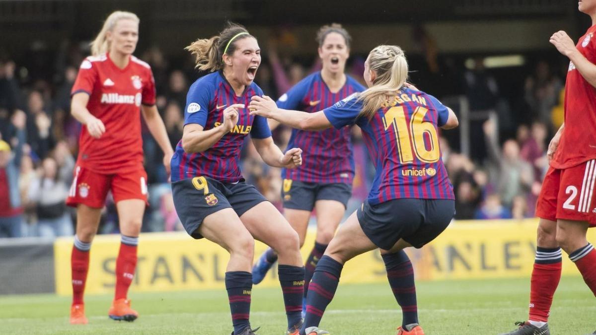 Mariona fue la gran protagonista de la histórica semifinal de la Champions ante el Bayern en el Mini en 2019