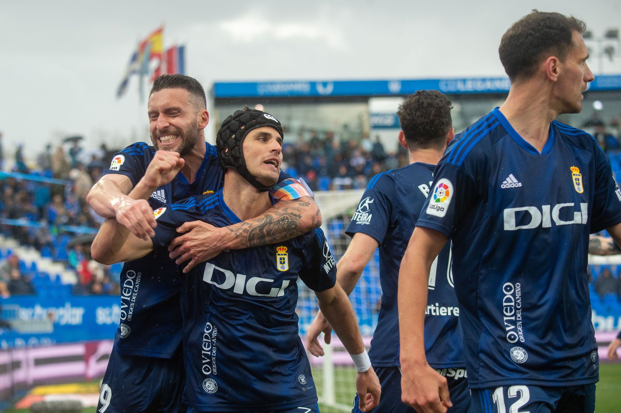 Así se vivió la victoria del Oviedo ante el Leganés