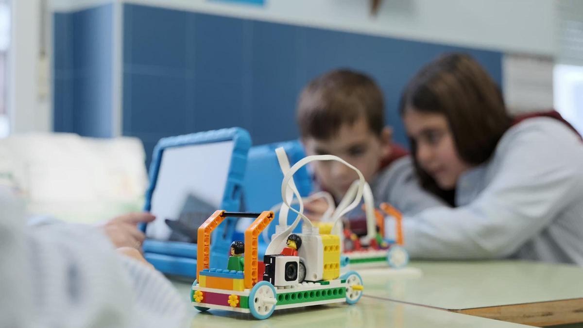 Alumnos en una actividad