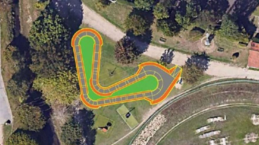 El Concello adjudica los trabajos para crear en A Reiboa el primer circuito de pump-track de Poio