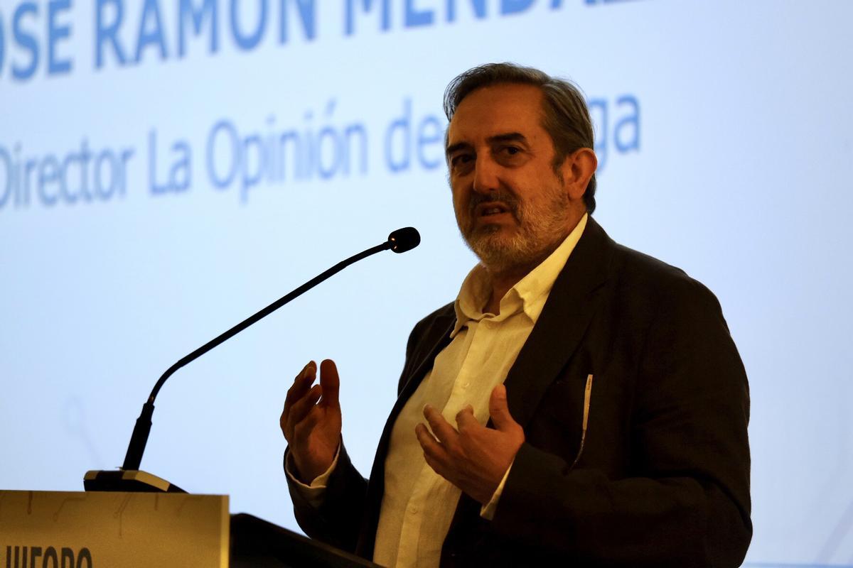 José Ramón Mendaza, director de La Opinión de Málaga, dio la bienvenida a los asistentes