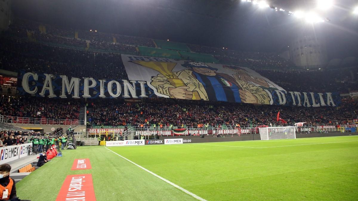 Imagen de archivo de San Siro, estadio del inter