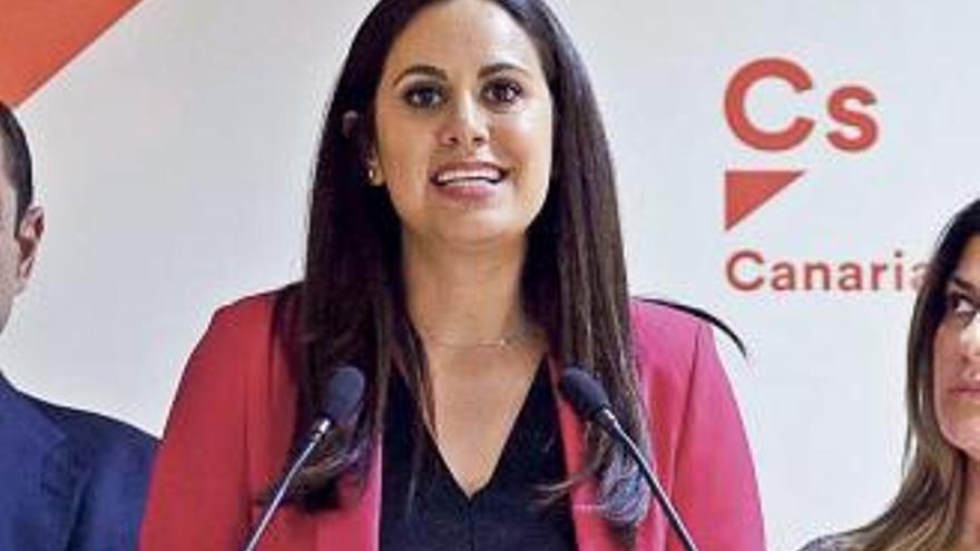 Vidina Espino, portavoz regional de Ciudadanos.