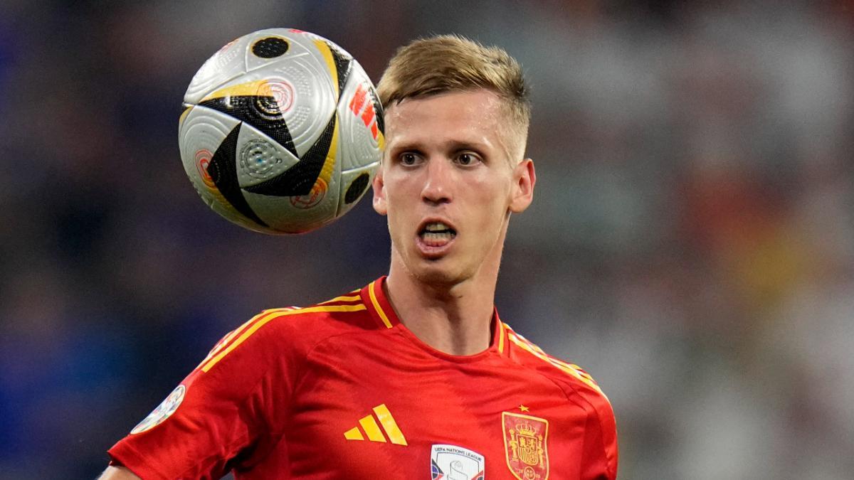 Dani Olmo, jugador de España