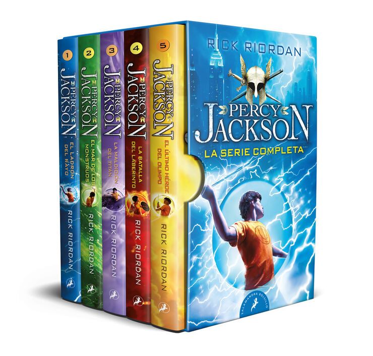 Libros de 'Percy Jackson y los dioses del Olimpo'