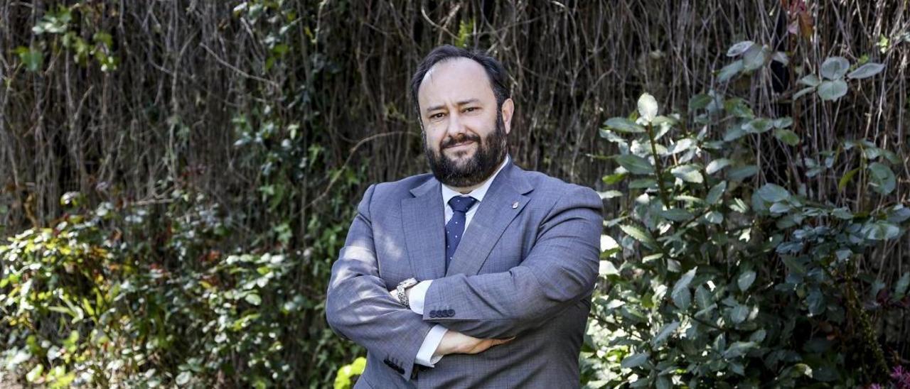 Jorge Menéndez Vallina, presidente del Oviedo