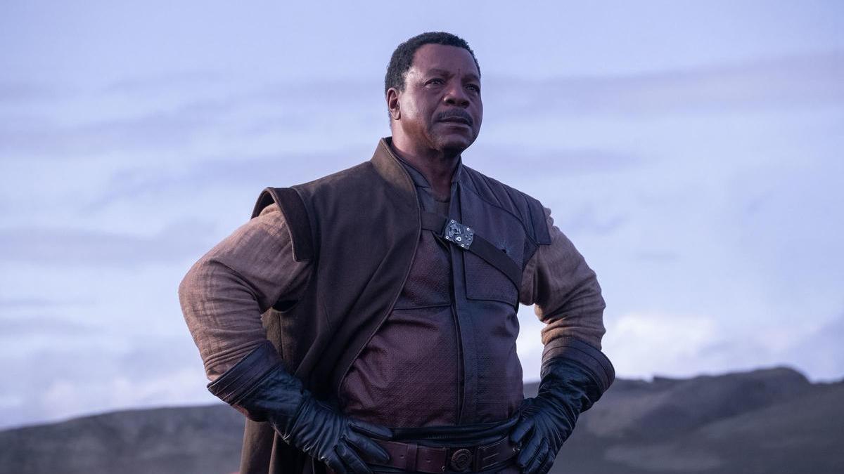 El actor Carl Weathers en 'The Mandalorian'.