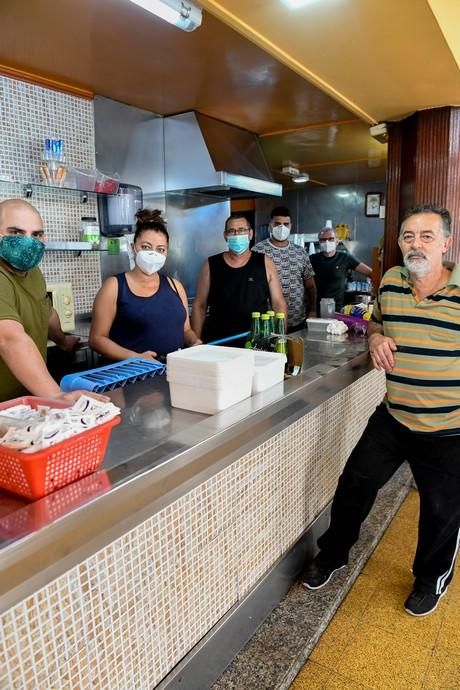 21-05-20   LAS PALMAS DE GRAN CANARIA. CIUDAD. LAS PALMAS DE GRAN CANARIA. Reportaje en diferentes bares de la ciudad por su apertura el día 25. Fotos: Juan Castro.  | 21/05/2020 | Fotógrafo: Juan Carlos Castro