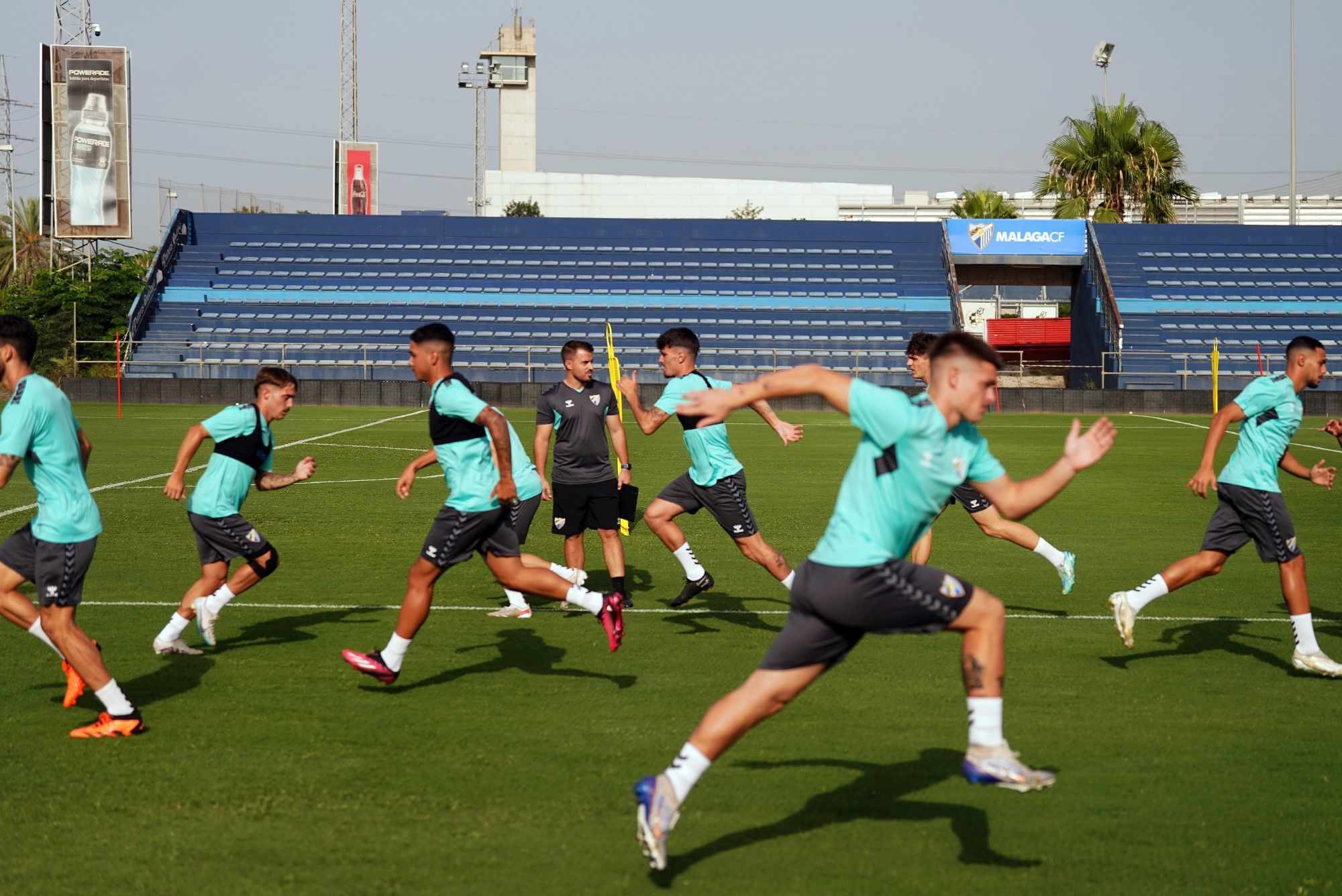 La plantilla del Málaga CF arranca la pretemporada