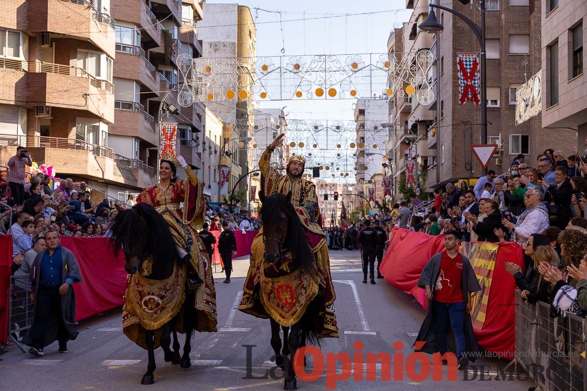 Procesión de subida a la Basílica en las Fiestas de Caravaca (Bando Cristiano)