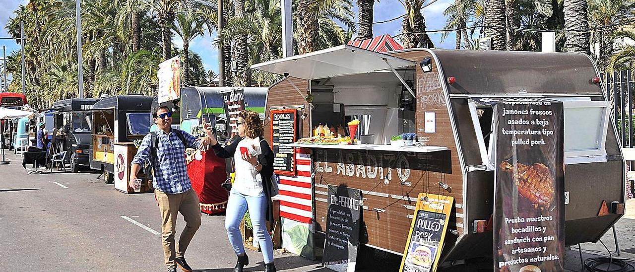 La última edición del «Street Market» que se celebró en Elche, en 2019. |