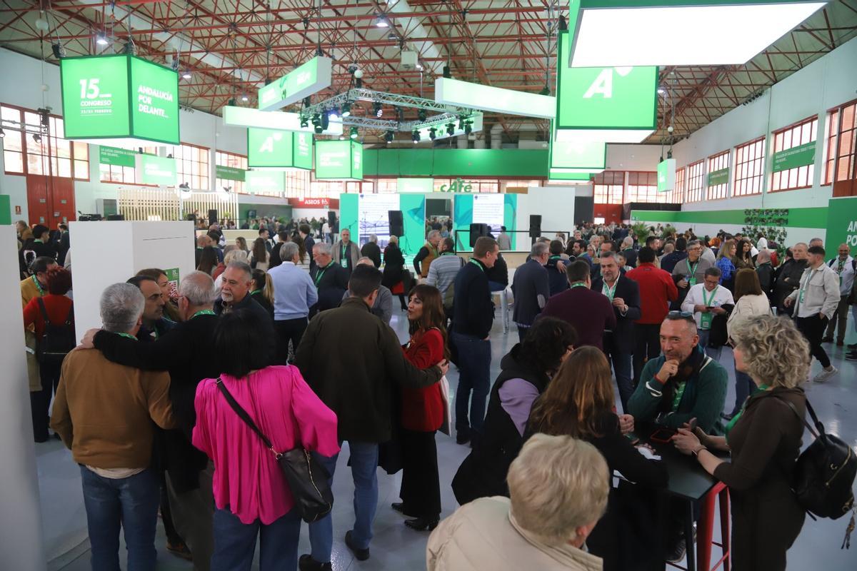 Ambiente en la Feria de muestras de Armilla (Granada).