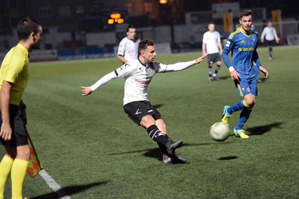 El partido entre el Caudal y el Celta B, en imágenes