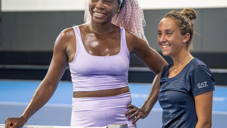 Las fotos de Venus Williams en Mallorca entrenando en la Rafa Nadal Academy