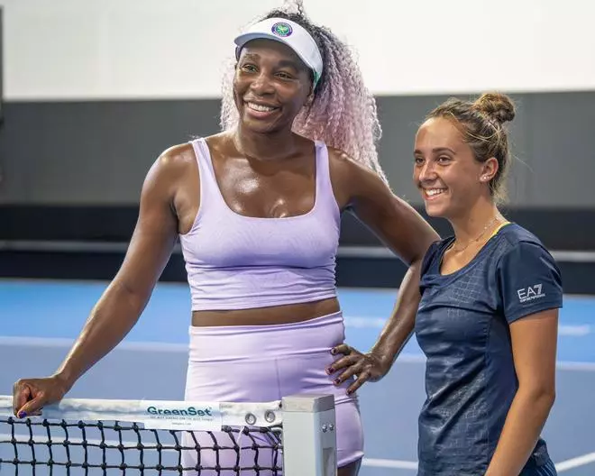 Las fotos de Venus Williams en Mallorca entrenando en la Rafa Nadal Academy