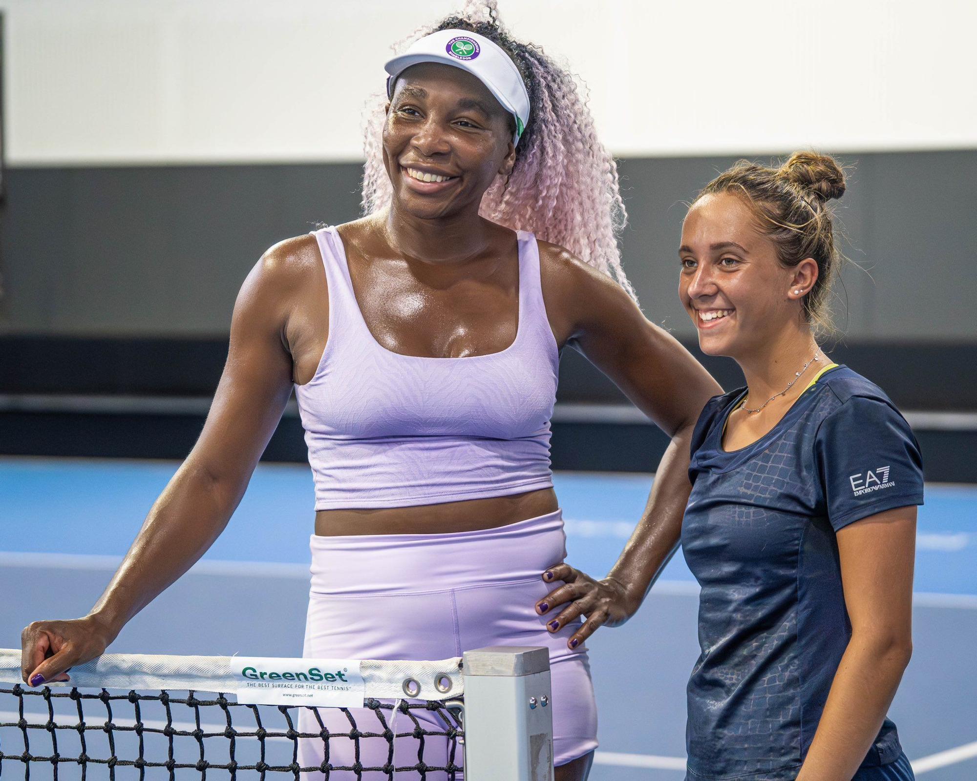 Las fotos de Venus Williams entrenando en la Rafa Nadal Academy