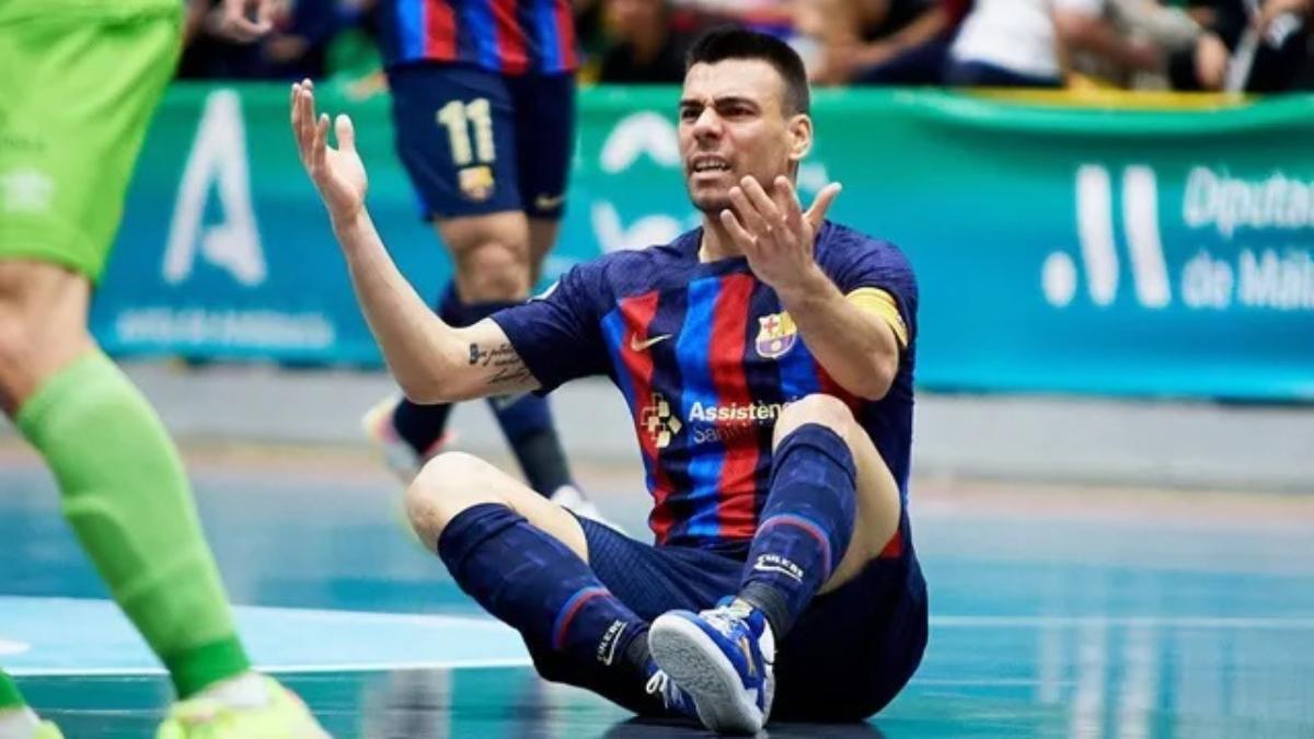 Sergio Lozano se lesionó de gravedad en la Copa del Rey
