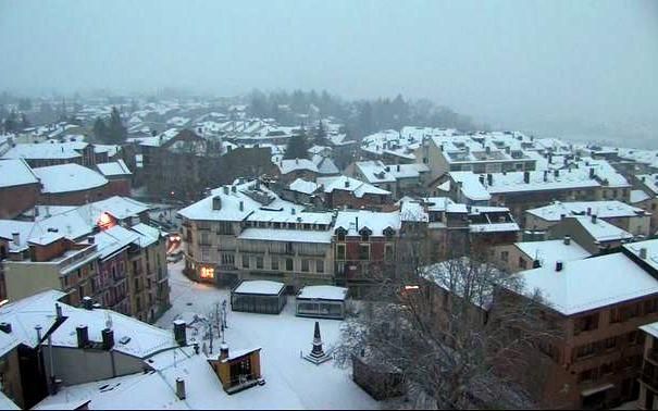 Puigcerdà ben emblanquinat