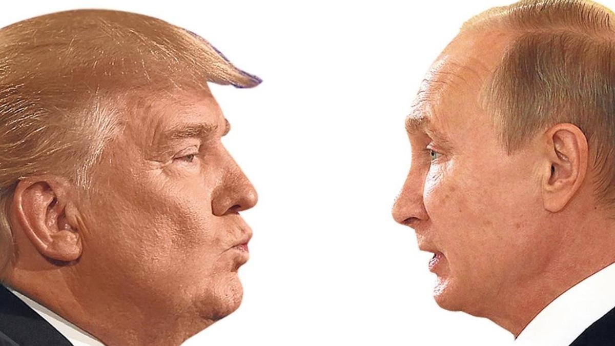 Donald Trump y Vladimir Putin.