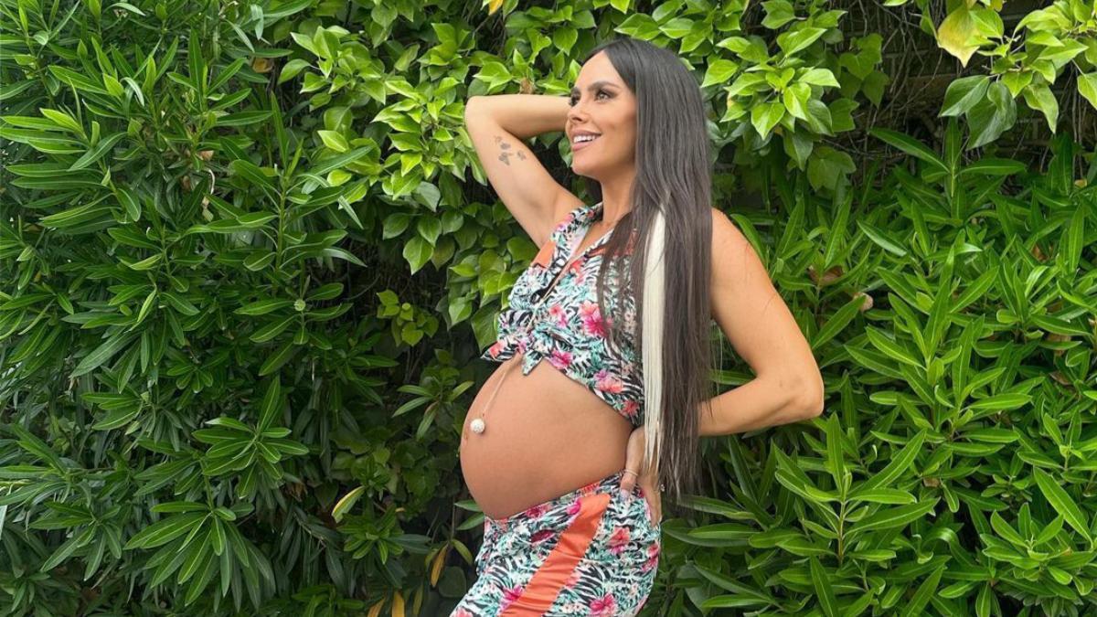 Cristina Pedroche luciendo embarazo