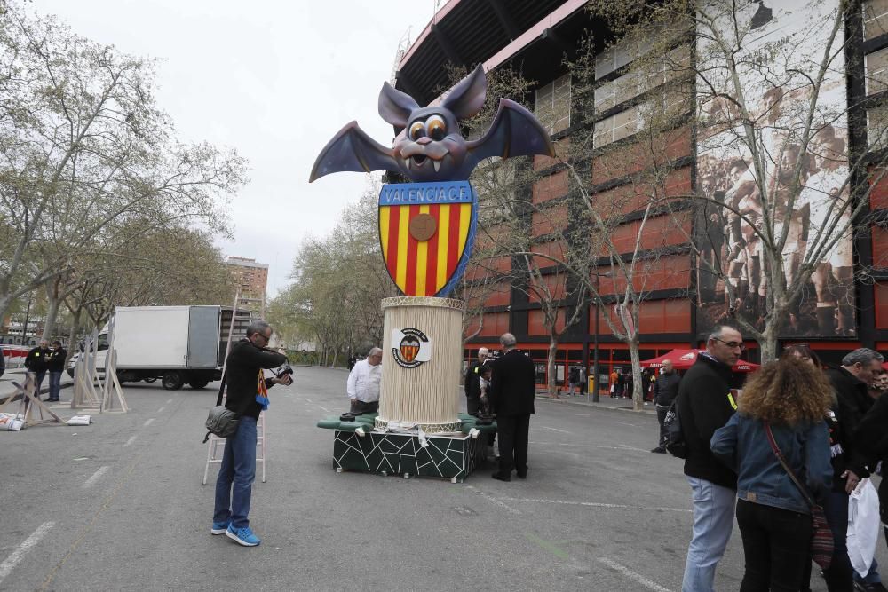 La afición en la celebración del Centenario