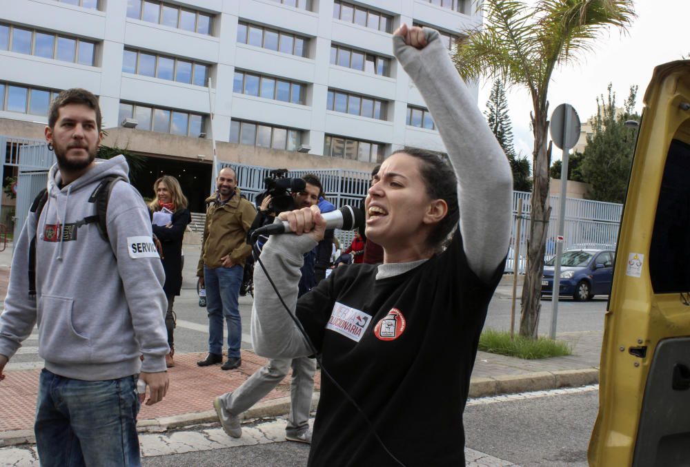 Nueva huelga de estudiantes en Málaga contra las reválidas