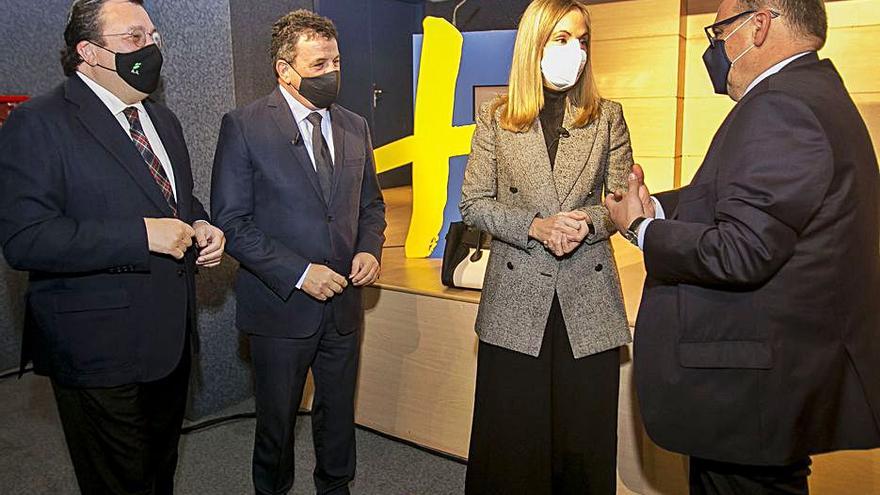 Antonio Arias, Toni Cabot, Emma Navarro y Juan Ramón Gil.