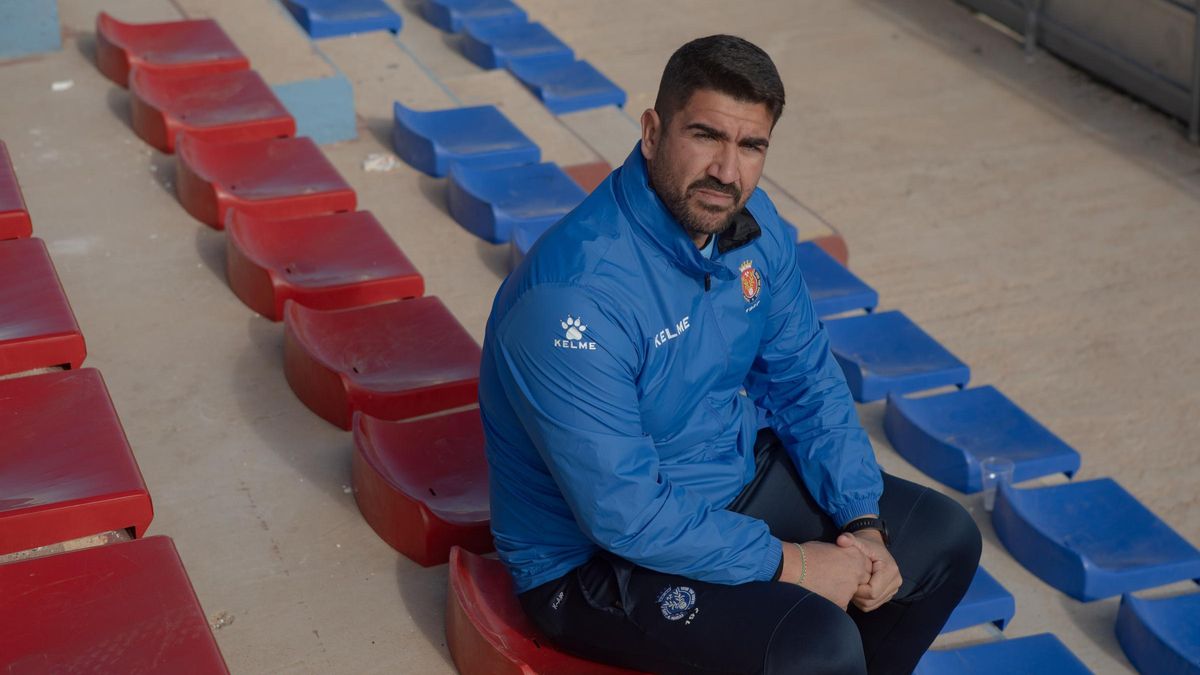 José Pérez Veiga ‘Popy’, entrenador de la Deportina Minera.