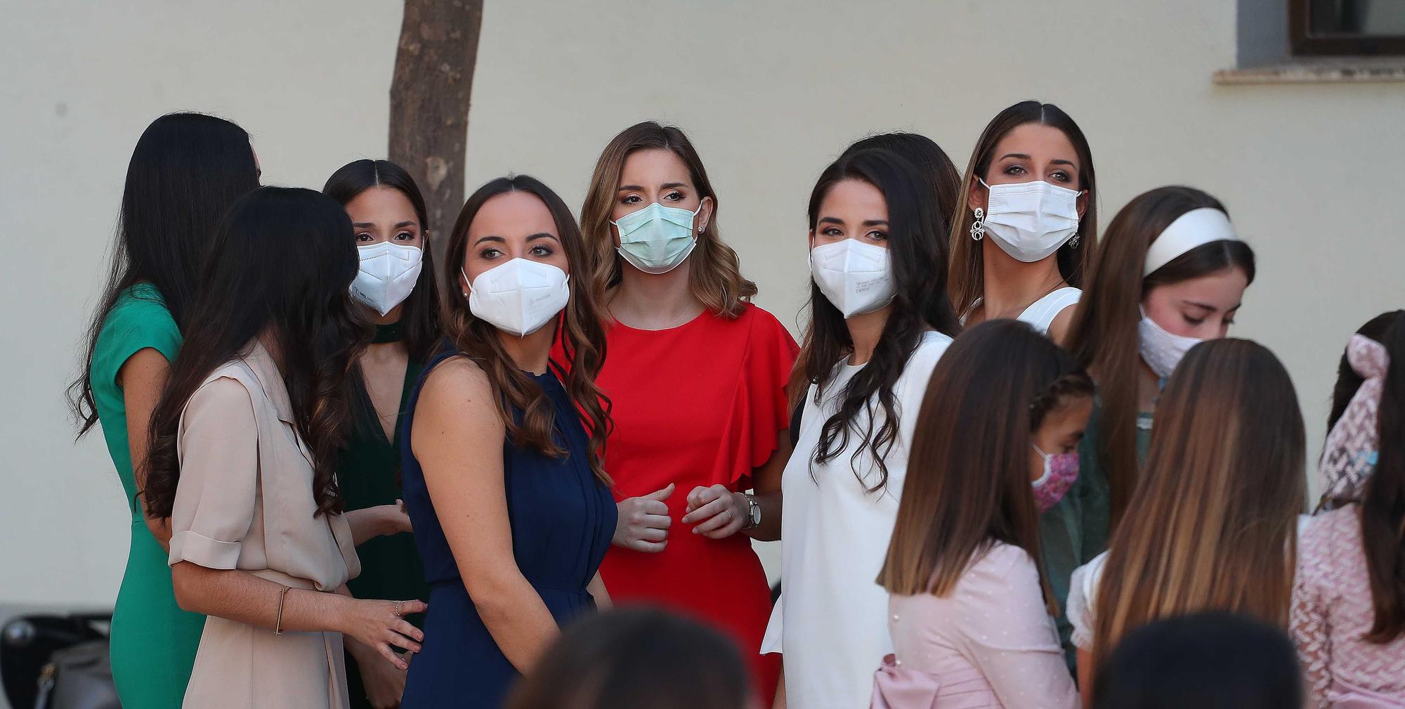 Primera aparición de las candidatas a falleras mayores de València 2022