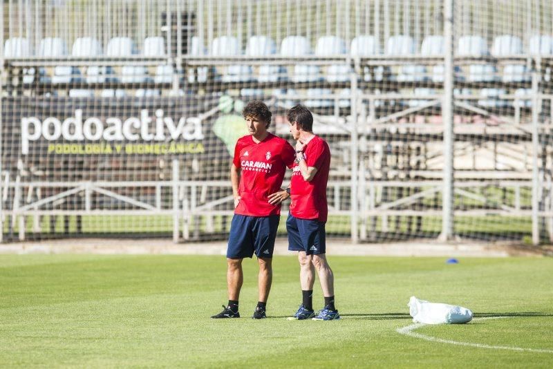 Primer entrenamiento del Real Zaragoza