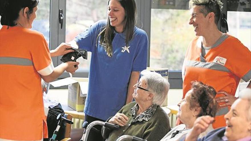 Voluntarios de La Caixa realizan 16 iniciativas sociales en Castellón